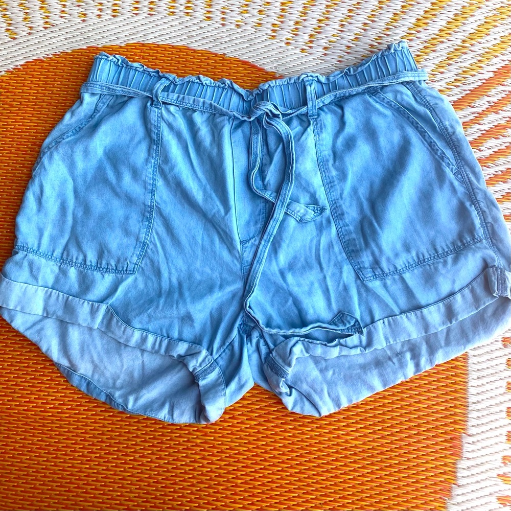 Aerie Paperbag Waist Camp Short